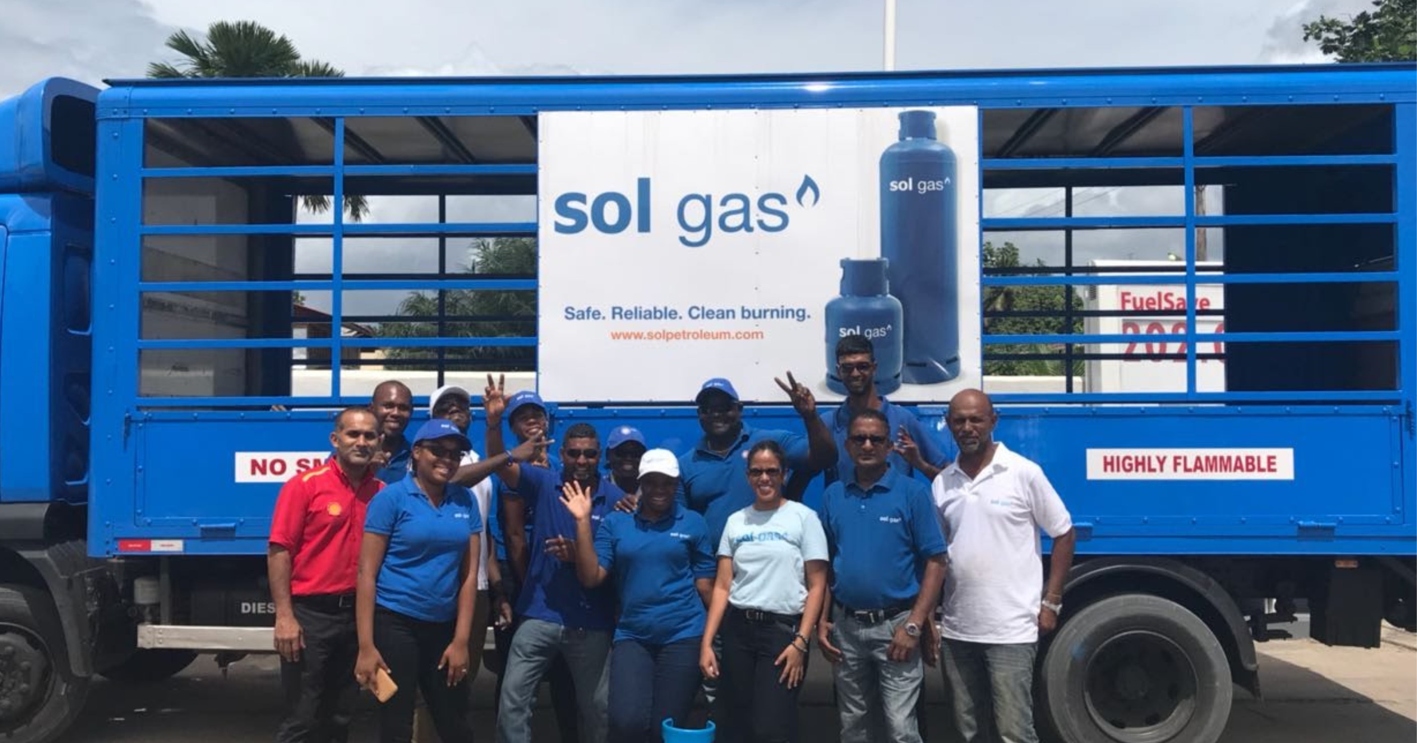 Sol Gas Visits Linden, Guyana - Welcome To The Sol Group